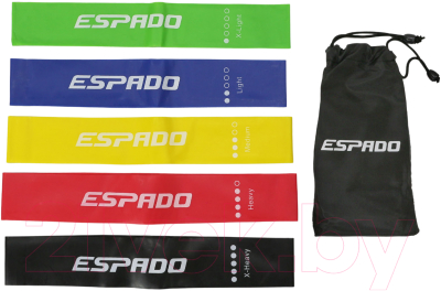 Набор эспандеров Espado в сумке (5шт)