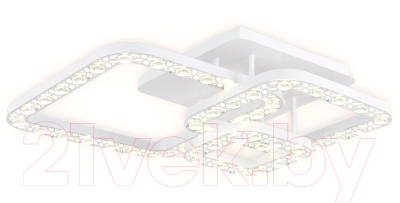Потолочный светильник Ambrella FA162 WH/CH (белый/хром)
