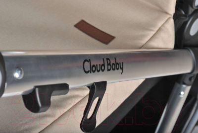 Детская универсальная коляска Farfello Cloud Baby CB 2 в 1 / CB-22 (бежевый)