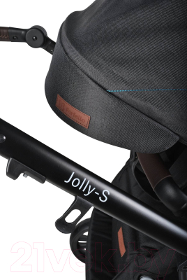 Детская универсальная коляска Farfello Jolly-S 2 в 1 / J-88 (серый)