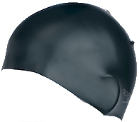 Шапочка для плавания Speedo Plain Moulded Silicone Cap / 870984 9097 (Black) - 