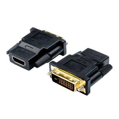 Адаптер ATcom AT1208 DVI(m) - HDMI(f) (24pin, черный)