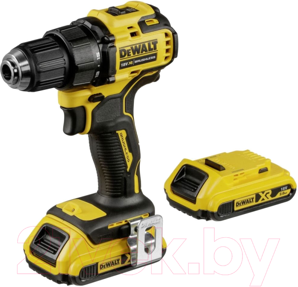 Профессиональная дрель-шуруповерт DeWalt DCD708D2T-QW