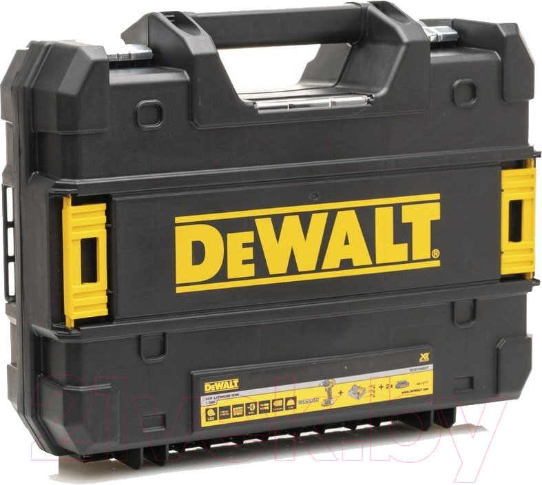 Профессиональная дрель-шуруповерт DeWalt DCD708D2T-QW