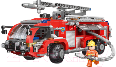 Конструктор XingBao Car Пожарная машина / XB-03028