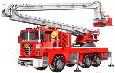 Конструктор XingBao Car Пожарная подъемная машина / XB-03029