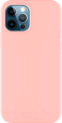 Чехол-накладка Deppa Gel Color для iPhone 12/12 Pro (розовый)