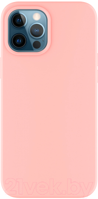 Чехол-накладка Deppa Gel Color для iPhone 12 Pro Max (розовый)
