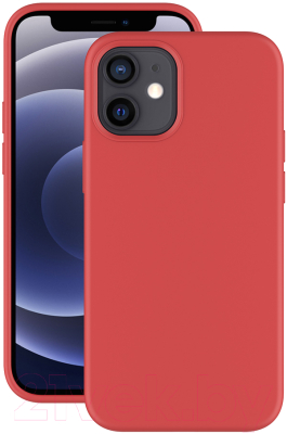 Чехол-накладка Deppa Gel Color для iPhone 12 Mini (красный)