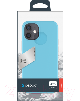 Чехол-накладка Deppa Gel Color для iPhone 12 Mini (мятный)