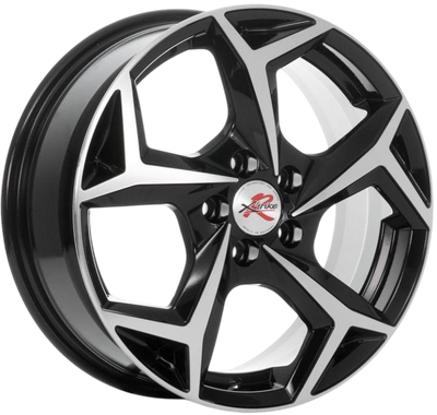 

Литой диск, R066 Octavia 16x6.5" 5x112мм DIA 57.1мм ET 46мм BK/FP