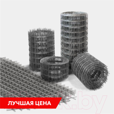 Изображение товара Сетка сварная Lihtar D 4.0 100x100мм (карта 1x2м)