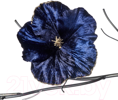 Искусственный цветок Goodwill Гибискус синий / AL 71116