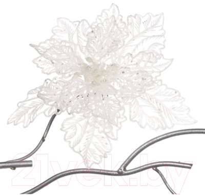 Искусственный цветок Goodwill Пуансеттия белая / A 54150