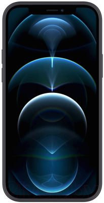 Чехол-накладка Deppa Gel Color для iPhone 12/12 Pro (черный)