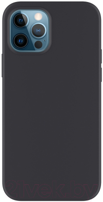Чехол-накладка Deppa Gel Color для iPhone 12/12 Pro (черный)