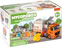 

Конструктор Bondibon, Собирай и играй. Мусоровоз / ВВ4847
