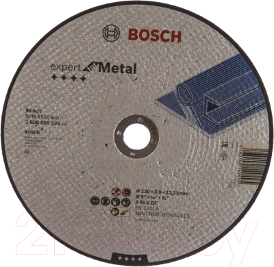 

Отрезной диск Bosch, 2.608.600.324