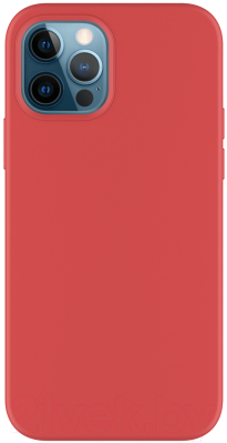 Чехол-накладка Deppa Gel Color для iPhone 12/12 Pro (красный)