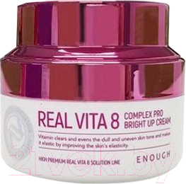 Крем для лица Enough Real Vita 8 Complex Pro Bright Up Cream (50мл)