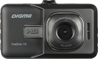 Автомобильный видеорегистратор Digma FreeDrive 118 (черный) - 