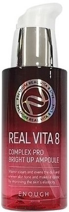 Сыворотка для лица Enough Real Vita 8 Complex Pro Bright Up Ampoule (30мл)
