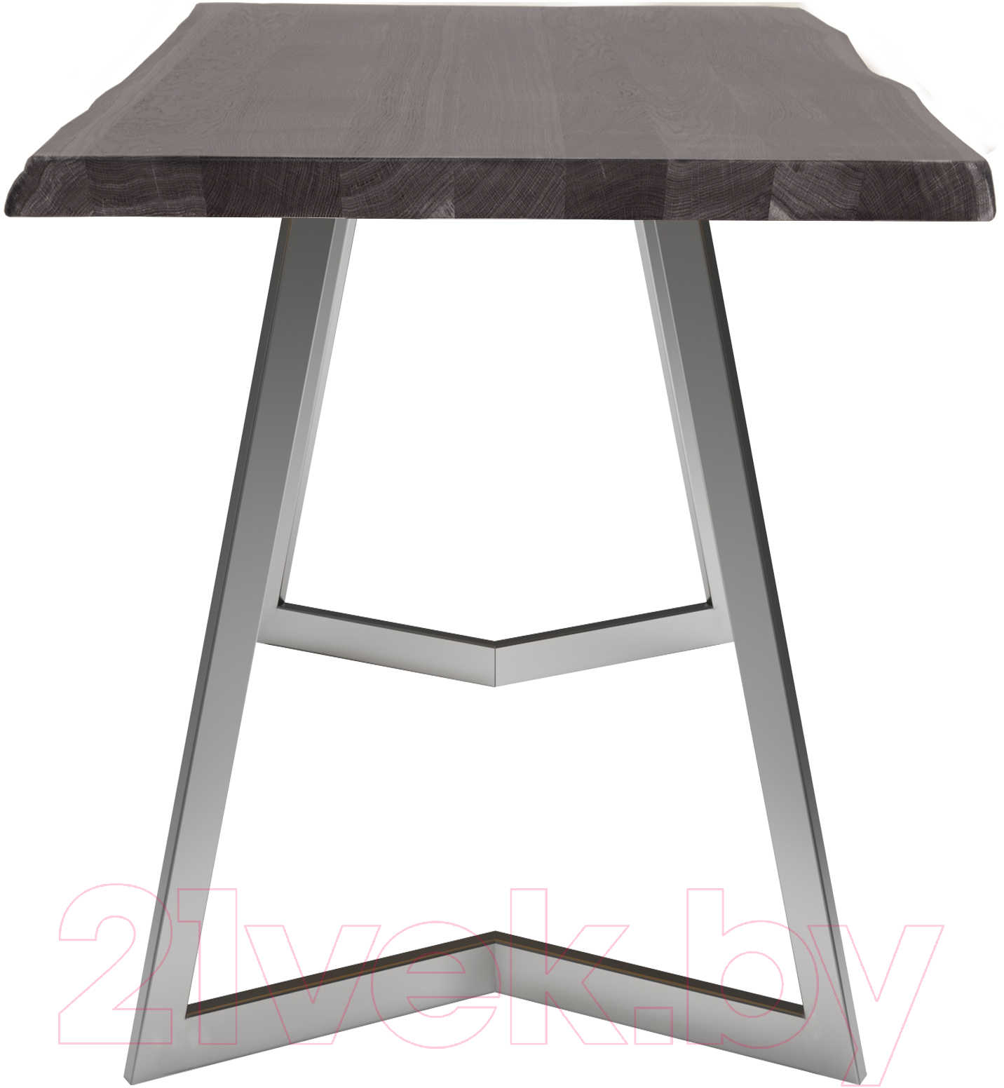 Обеденный стол Buro7 Уиллис с обзолом и сучками 180x80x74