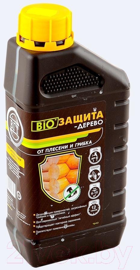 Пропитка для дерева VGT Биозащита-минерал тонированный (1кг) — фото 2