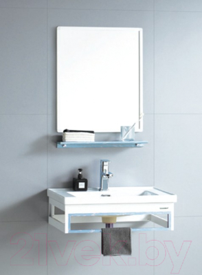 Комплект мебели для ванной RIVER Laura 705 BU (голубой)