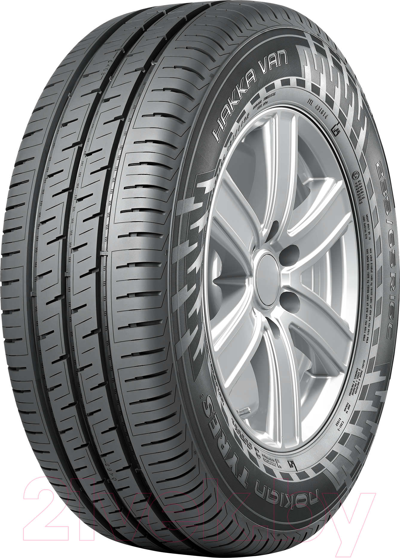 Летняя легкогрузовая шина Nokian Tyres Hakka VAN 215/70R15C 109/107R