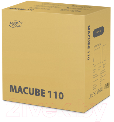 Корпус для компьютера Deepcool Macube 110 Black (R-MACUBE110-BKNGM1N-G-1)