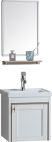 Комплект мебели для ванной RIVER Amalia 405 BG (бежевый) - 