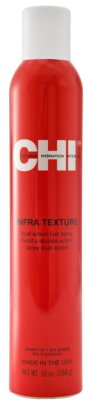 Лак для укладки волос CHI Infra Textura dual action hair spray (284мл)