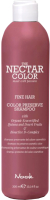 Шампунь для волос Nook The Nectar Color защита цвета окрашенных тонких/нормальных волос (300мл) - 