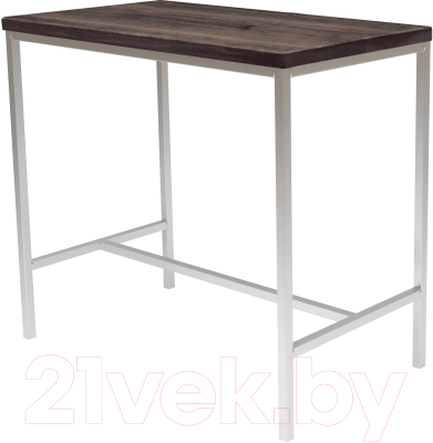 Обеденный стол Buro7 Большой Классика 118x64x106 (дуб мореный/белый)