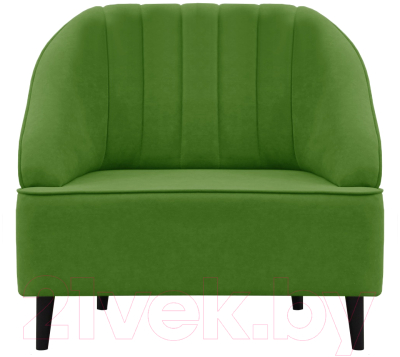 Кресло мягкое Brioli Донато (В26/зеленый)