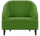 Кресло мягкое Brioli Донато (В26/зеленый) - 