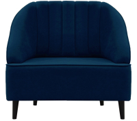 Кресло мягкое Brioli Донато (В69/синий) - 