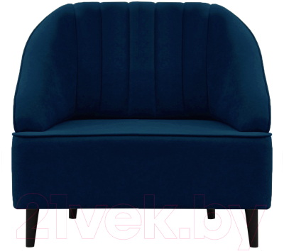 Кресло мягкое Brioli Донато (В69/синий)