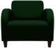 Кресло мягкое Brioli Карл (L15/зеленый) - 