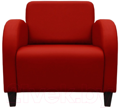 Кресло мягкое Brioli Карл (L19/красный)