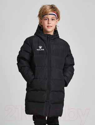 Куртка детская Kelme Padding Jacket Kid / 3883406-000 (р.140, черный)