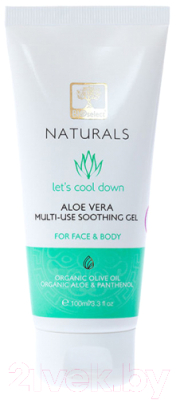 

Гель для лица BIOselect, Naturals Let's cool down с алоэ вера для лица и тела