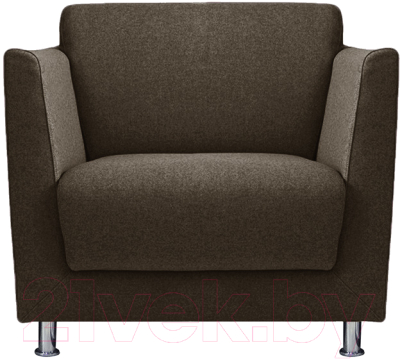 Кресло мягкое Brioli Куно (J5/коричневый)