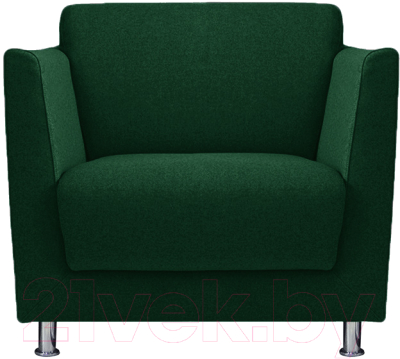 Кресло мягкое Brioli Куно (J8/темно-зеленый)