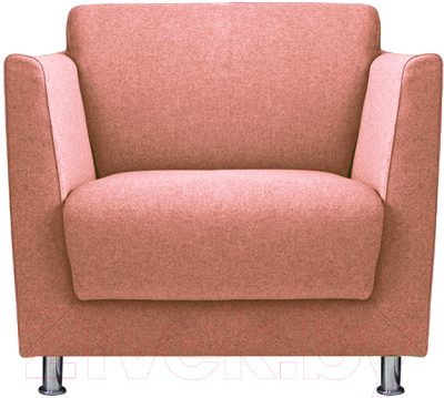 Кресло мягкое Brioli Куно (J11/розовый)