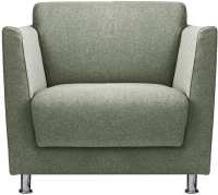 Кресло мягкое Brioli Куно (J20/серый) - 