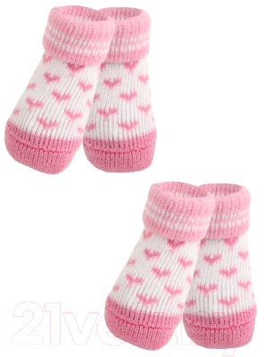

Носочки для животных Puppia, Angel Heart / PAMD-SO073-PK-L
