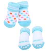 Носочки для животных Puppia Polka Dot II / PAOC-SO1269-SB-M (голубой) - 