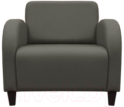 Кресло мягкое Brioli Карл (L21/серый)